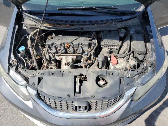 19XFB2E56DE095133 - 2013 HONDA CIVIC LX GRAY photo 11