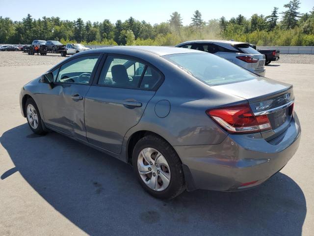 19XFB2E56DE095133 - 2013 HONDA CIVIC LX GRAY photo 2