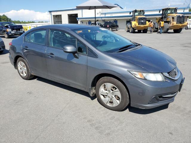 19XFB2E56DE095133 - 2013 HONDA CIVIC LX GRAY photo 4