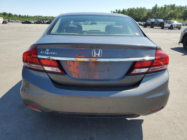 19XFB2E56DE095133 - 2013 HONDA CIVIC LX GRAY photo 6