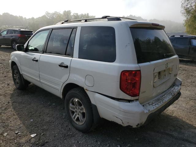 2HKYF18554H623808 - 2004 HONDA PILOT EXL WHITE photo 2