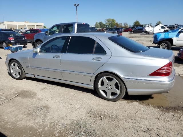 WDBNG78J82A287543 - 2002 MERCEDES-BENZ S 600 SILVER photo 2
