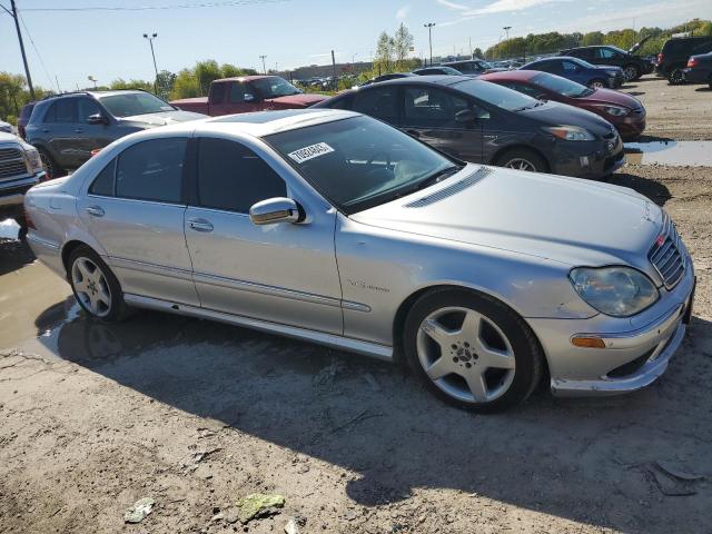 WDBNG78J82A287543 - 2002 MERCEDES-BENZ S 600 SILVER photo 4