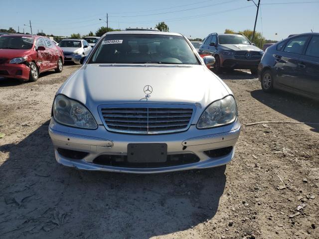 WDBNG78J82A287543 - 2002 MERCEDES-BENZ S 600 SILVER photo 5