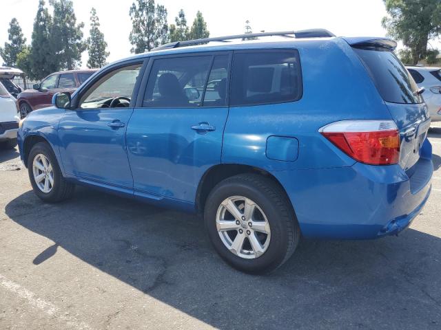 JTEDS41A292087505 - 2009 TOYOTA HIGHLANDER BLUE photo 2