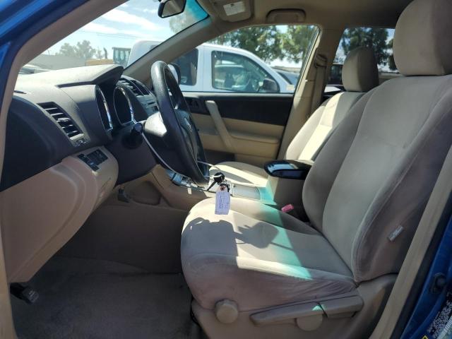 JTEDS41A292087505 - 2009 TOYOTA HIGHLANDER BLUE photo 7