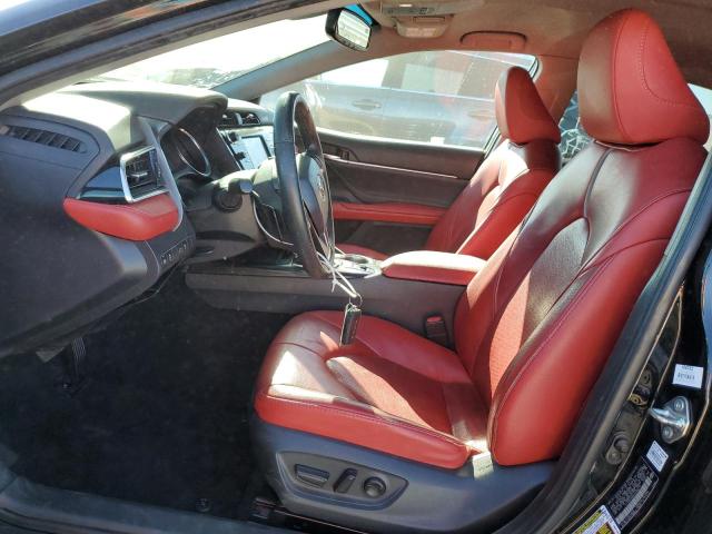 4T1B61HK0JU106473 - 2018 TOYOTA CAMRY XSE BLACK photo 7