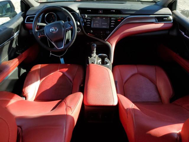 4T1B61HK0JU106473 - 2018 TOYOTA CAMRY XSE BLACK photo 8