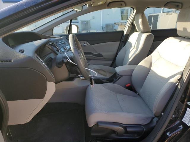 19XFB2F50EE213080 - 2014 HONDA CIVIC LX 黑色 照片 7