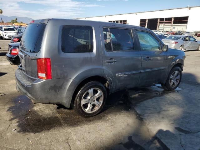 5FNYF3H59CB033541 - 2012 HONDA PILOT EXL GRAY photo 3