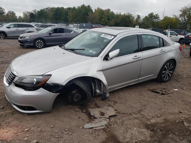 1C3CCBBG2CN296337 - 2012 CHRYSLER 200 TOURING SILVER photo 1