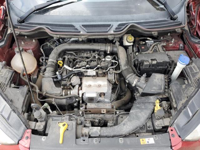 MAJ3S2GE6KC293169 - 2019 FORD ECOSPORT SE MAROON photo 12