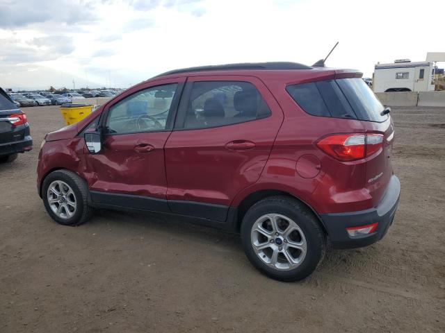 MAJ3S2GE6KC293169 - 2019 FORD ECOSPORT SE MAROON photo 2