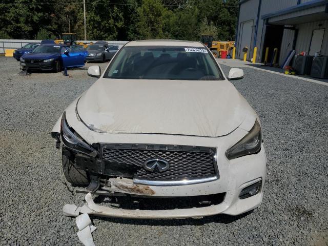 JN1BV7AR9FM409358 - 2015 INFINITI Q50 BASE WHITE photo 5