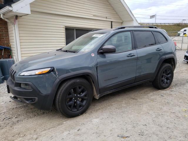 1C4PJMBS3FW717130 - 2015 JEEP CHEROKEE TRAILHAWK GRAY photo 1