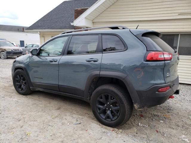 1C4PJMBS3FW717130 - 2015 JEEP CHEROKEE TRAILHAWK GRAY photo 2