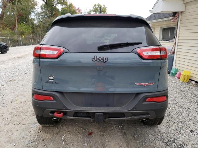 1C4PJMBS3FW717130 - 2015 JEEP CHEROKEE TRAILHAWK GRAY photo 6