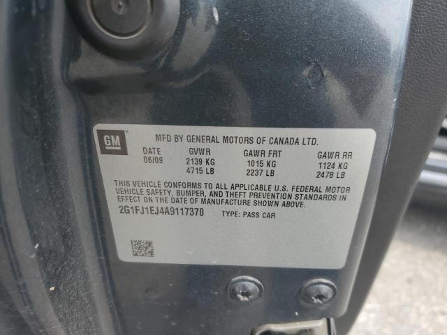 2G1FJ1EJ4A9117370 - 2010 CHEVROLET CAMARO SS Сұр фото 12