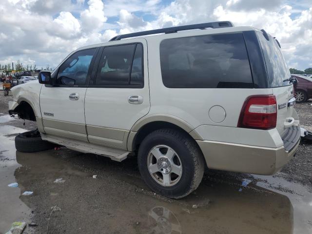 1FMFU17568LA27781 - 2008 FORD EXPEDITION EDDIE BAUER WHITE photo 2