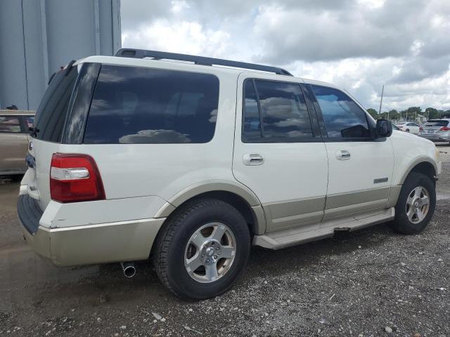 1FMFU17568LA27781 - 2008 FORD EXPEDITION EDDIE BAUER WHITE photo 3