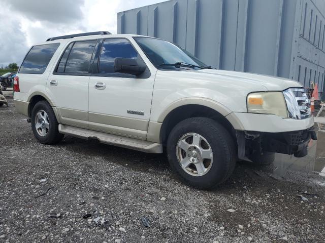 1FMFU17568LA27781 - 2008 FORD EXPEDITION EDDIE BAUER WHITE photo 4