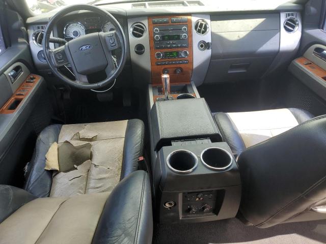 1FMFU17568LA27781 - 2008 FORD EXPEDITION EDDIE BAUER WHITE photo 8