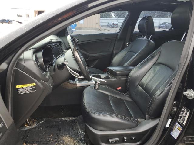 5XXGR4A60DG125650 - 2013 KIA OPTIMA SX BLACK photo 7