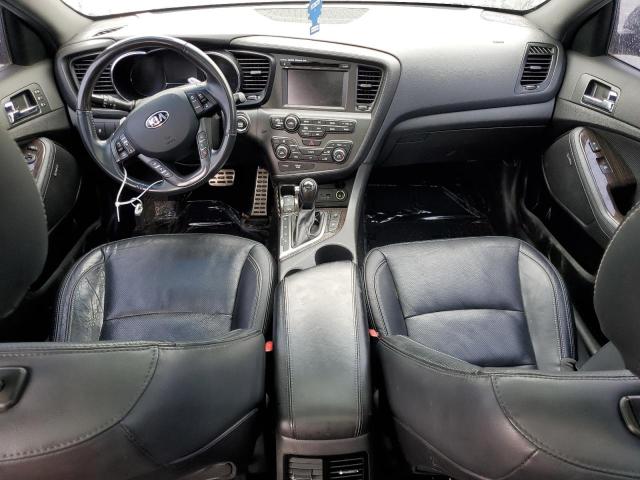 5XXGR4A60DG125650 - 2013 KIA OPTIMA SX BLACK photo 8