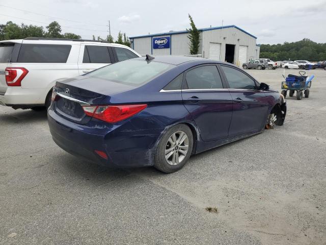 5NPEB4AC4EH862213 - 2014 HYUNDAI SONATA GLS BLUE photo 3