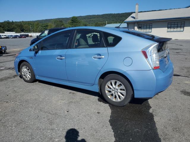 JTDKN3DP3D3035512 - 2013 TOYOTA PRIUS PLUG BLUE photo 2