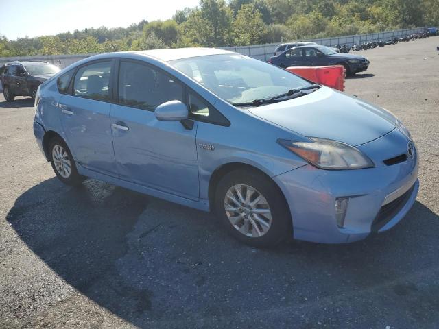JTDKN3DP3D3035512 - 2013 TOYOTA PRIUS PLUG BLUE photo 4