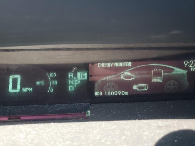 JTDKN3DP3D3035512 - 2013 TOYOTA PRIUS PLUG BLUE photo 9