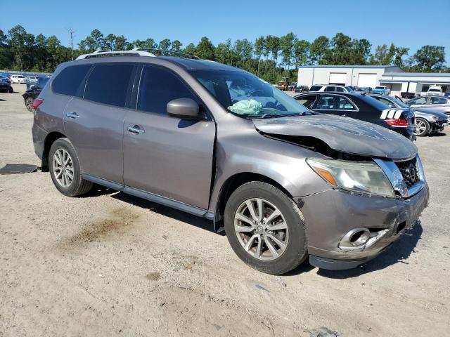 5N1AR2MN7EC649842 - 2014 NISSAN PATHFINDER S ნაცრისფერი ფოტო 4