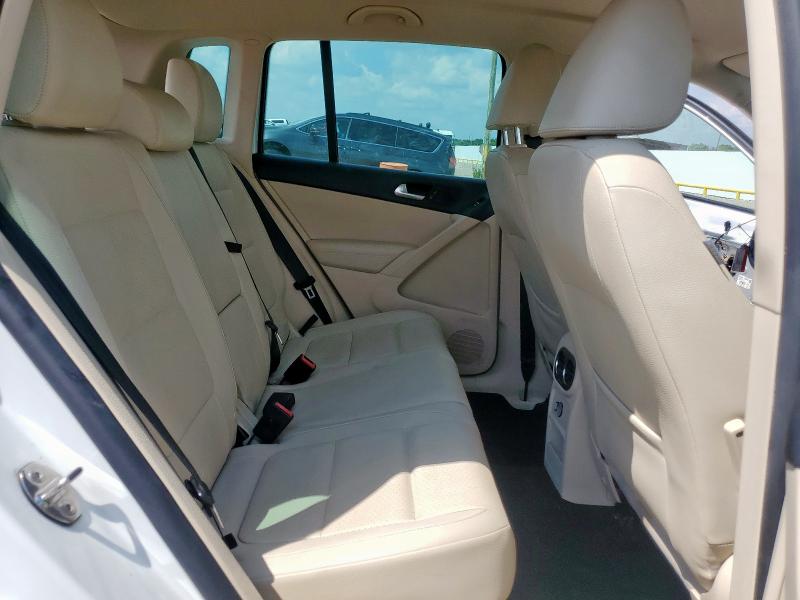 WVGAV3AX3EW621266 - 2014 VOLKSWAGEN TIGUAN S WHITE photo 10