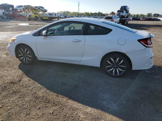 2HGFG3B96FH002392 - 2015 HONDA CIVIC EXL თეთრი ფოტო 2