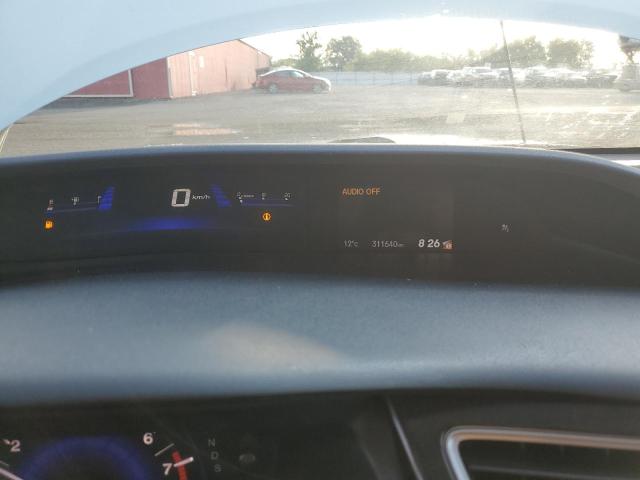 2HGFG3B96FH002392 - 2015 HONDA CIVIC EXL თეთრი ფოტო 9