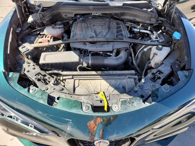 ZASPAKBN2L7C92608 - 2020 ALFA ROMEO STELVIO TI GREEN photo 12
