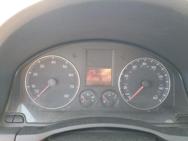 3VWEG71K87M129179 - 2007 VOLKSWAGEN JETTA WOLFSBURG 黑色 照片 9