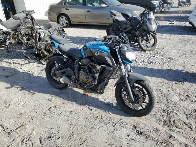 JYARM27E8KA004220 - 2019 YAMAHA MT07 BLUE photo 1