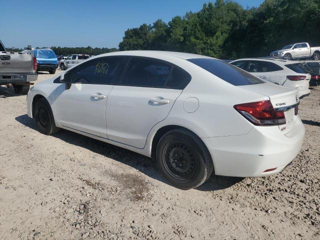 19XFB2F57DE060762 - 2013 HONDA CIVIC LX BLACK photo 2