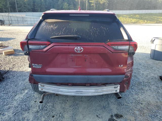 2T3H1RFV4KC010585 - 2019 TOYOTA RAV4 LE RED photo 6