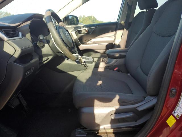 2T3H1RFV4KC010585 - 2019 TOYOTA RAV4 LE RED photo 7