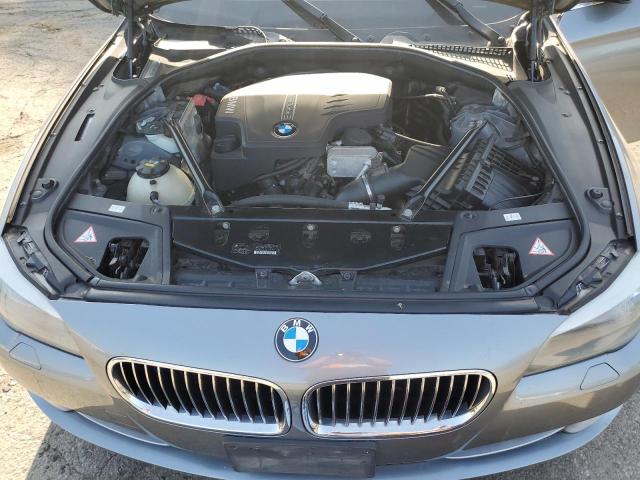 WBAXH5C55DD108427 - 2013 BMW 528 XI GRAY photo 11