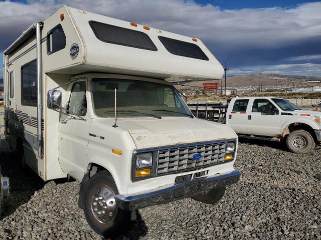 1FDKE30G6KHC28433 - 1989 FORD ECONOLINE E350 CUTAWAY VAN WHITE photo 1