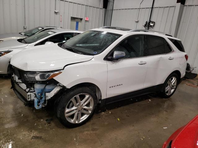 2GNAXVEV5J6101391 - 2018 CHEVROLET EQUINOX PREMIER WHITE photo 1