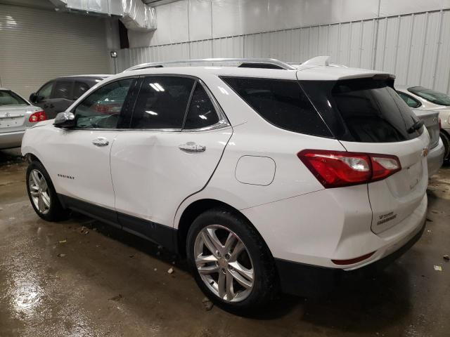 2GNAXVEV5J6101391 - 2018 CHEVROLET EQUINOX PREMIER WHITE photo 2