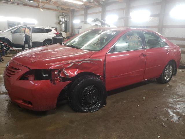 4T4BE46K08R015761 - 2008 TOYOTA CAMRY CE RED photo 1