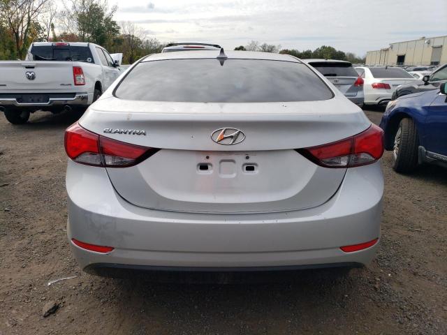 5NPDH4AE2FH564790 - 2015 HYUNDAI ELANTRA SE SILVER photo 6