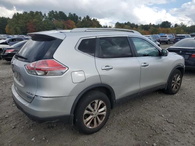 5N1AT2MVXEC781401 - 2014 NISSAN ROGUE S SILVER photo 3