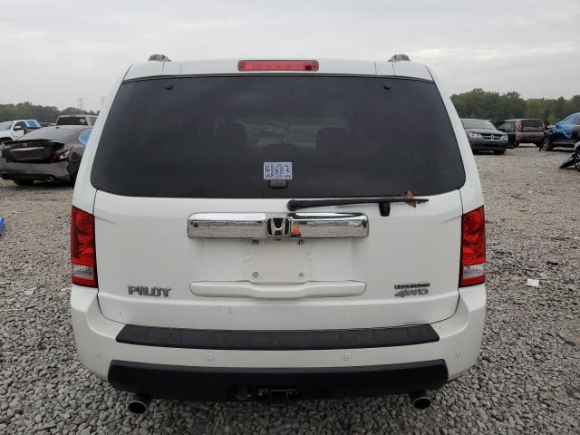 5FNYF4H95BB069038 - 2011 HONDA PILOT TOURING WHITE photo 6